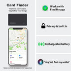 MFi GPS Wallet Tracker Card